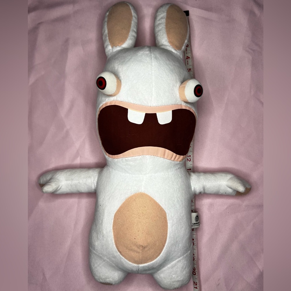 Rabbids Ubisoft 20” Plush Rabbit